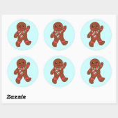 Gingerbread Boy Sticker (Vel)