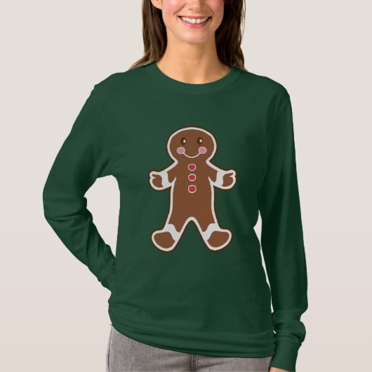 Gingerbread Boy T-shirt (Voorkant)