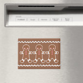 Gingerbread Boys Magnet (Insitu (Vaatwasser))