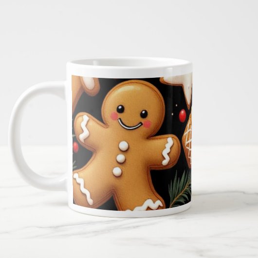 Gingerbread Buddies Grote Koffiekop (Links)