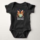 Gingerbread Cacaofeestje Romper (Voorkant)