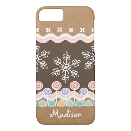 Gingerbread Candyland Winter Wonderland Case-Mate iPhone Case (Achterkant)