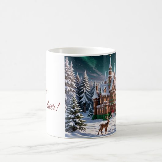 Gingerbread Castle uit het kerstbos Koffiemok (Center)