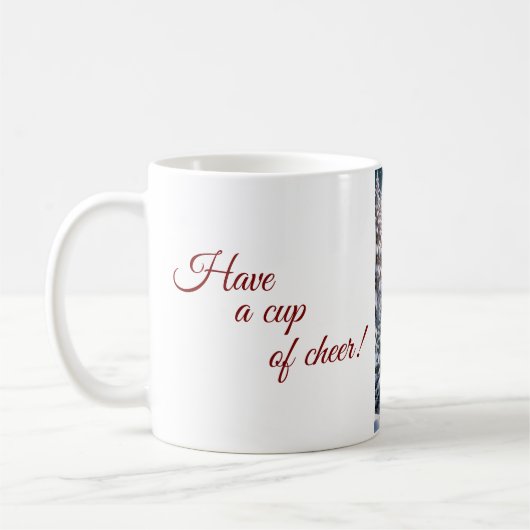 Gingerbread Castle uit het kerstbos Koffiemok (Links)