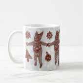 Gingerbread Cat &  Cookies, Christmas 2025 Mug Koffiemok (Links)