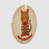 Gingerbread Cat en een Gingerbread Heart Ornament (voorkant)