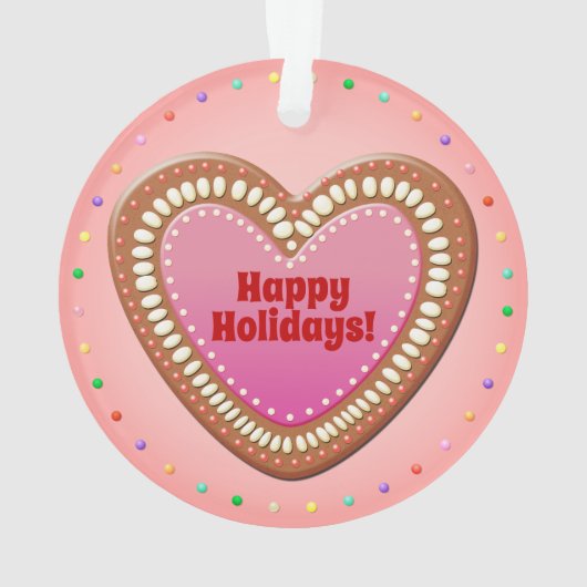 Gingerbread Cat en een Gingerbread Heart Ornament (achterkant)