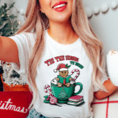 Gingerbread Christmas Book Lover T-shirt