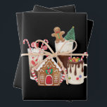 Gingerbread Christmas Coffee Lover Gift Kerstmis Inpakpapier Vel<br><div class="desc">Gingerbread Christmas Coffee Lover Gift Kerstvakantie</div>