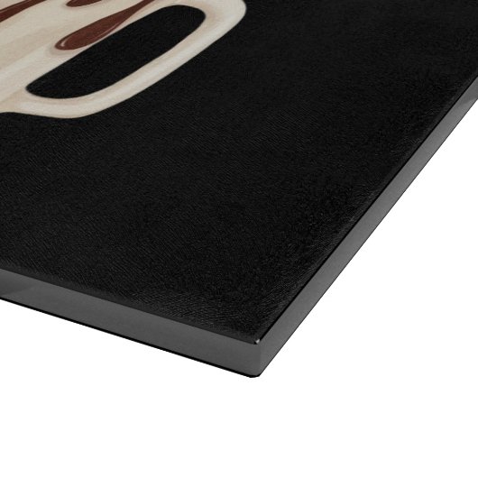 Gingerbread Christmas Coffee Lover Gift Kerstmis Snijplank (Hoek)