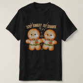 Gingerbread Christmas Design T-Shirt (Design voorkant)