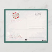 Gingerbread Christmas House Briefkaart (Achterkant)