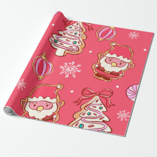 Gingerbread Christmas Treats Cadeaupapier