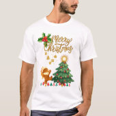 Gingerbread Christmas Tree Holiday Shirt (Voorkant)