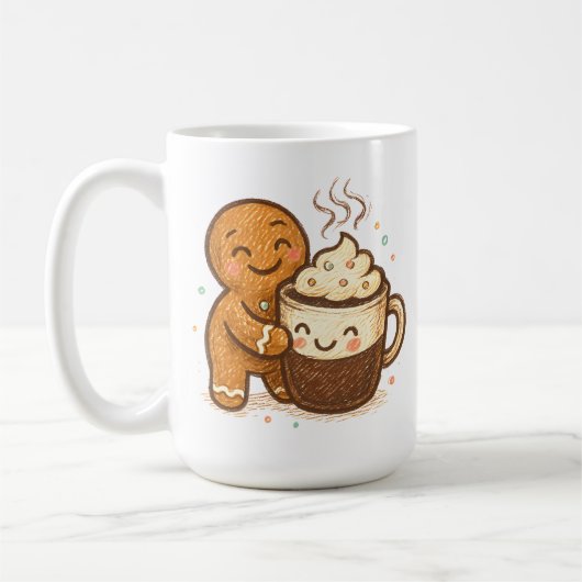 Gingerbread & Cocoa Mug Koffiemok (Links)