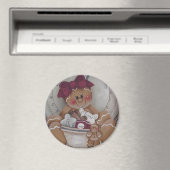 Gingerbread Cookie Baker Magnet (Insitu (Vaatwasser))
