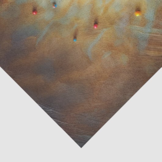 Gingerbread Cookie Christmas Art Tissuepapier (Detail)