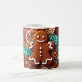 Gingerbread Cookie Christmas Holiday Mok (Center)