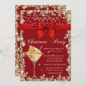 Gingerbread Cookie Drink Stars Company Christmas Kaart (Voorkant / Achterkant)