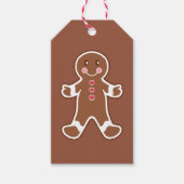 Gingerbread Cookie Gift Labels Cadeaulabel (Voorkant)