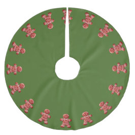 Gingerbread Cookie Man Pattern Kerstboom Rok