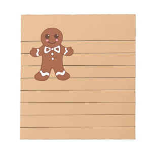 Gingerbread Cookie Notitieblok