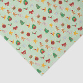 Gingerbread Cookie Tissue Paper Tissuepapier (Detail)