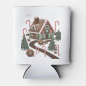 Gingerbread Cookie Wonderland Blikjeskoeler (Voorkant)