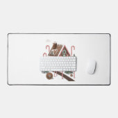Gingerbread Cookie Wonderland Bureaumat (Keyboard & Muis)