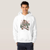 Gingerbread Cookie Wonderland Hoodie (Voorkant volledig)