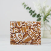Gingerbread Cookies briefkaart (Staand voorkant)