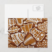 Gingerbread Cookies briefkaart (Voorkant / Achterkant)