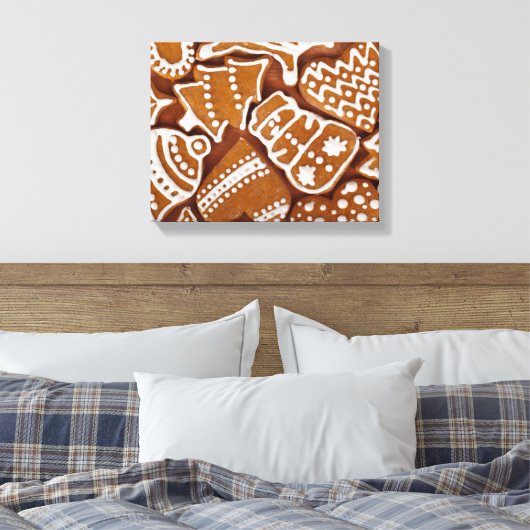 Gingerbread Cookies canvasprint Canvas Afdruk (Insitu (Slaapkamer))