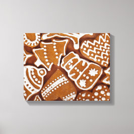 Gingerbread Cookies canvasprint Canvas Afdruk