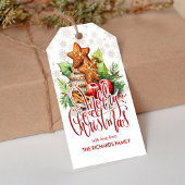 Gingerbread Cookies Christmas Party Cadeau Label Cadeaulabel