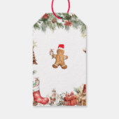 Gingerbread Cookies Gender Reveal Gift Labels Cadeaulabel (Achterkant)