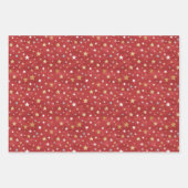 Gingerbread Cookies Hearts Snowflakes Christmas   Inpakpapier Vel (Voorkant)