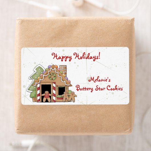 Gingerbread Cookies Label (Insitu)