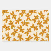 Gingerbread Cookies on Cream  Inpakpapier Vel (Voorkant)