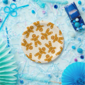 Gingerbread Cookies on cream  Papieren Bordje (Feest)