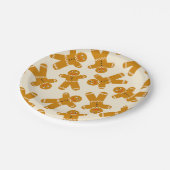 Gingerbread Cookies on cream  Papieren Bordje (Gekanteld)