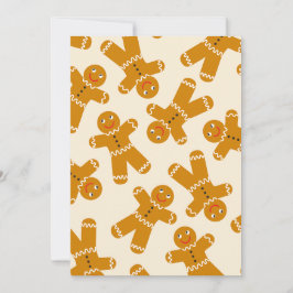Gingerbread Cookies op room Feestdagenkaart