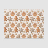 Gingerbread Cookies Tissuepapier (Voorkant)