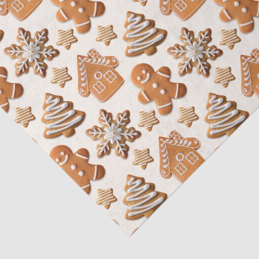 Gingerbread Cookies Tissuepapier (Detail)