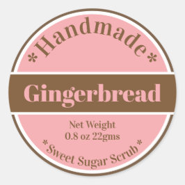 Gingerbread Craft Label