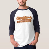 GingerBread Crossing kerstfeestdag T-shirt (Voorkant)