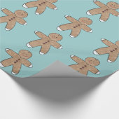 Gingerbread Cuties Cadeaupapier (Hoek)