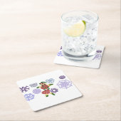 Gingerbread dance  kartonnen onderzetters (Insitu)