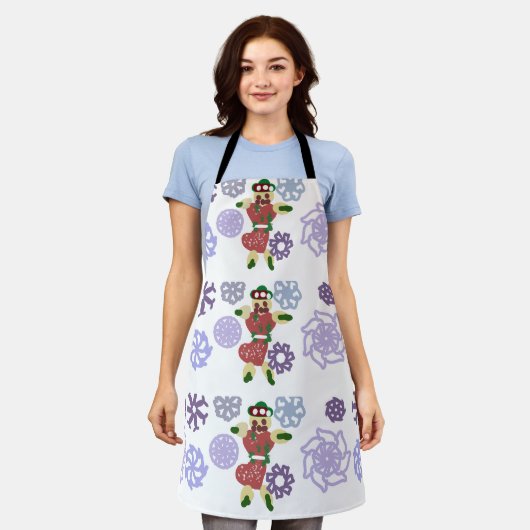 Gingerbread dance  schort (Gedragen)