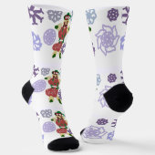 Gingerbread dance  sokken (Gebogen)